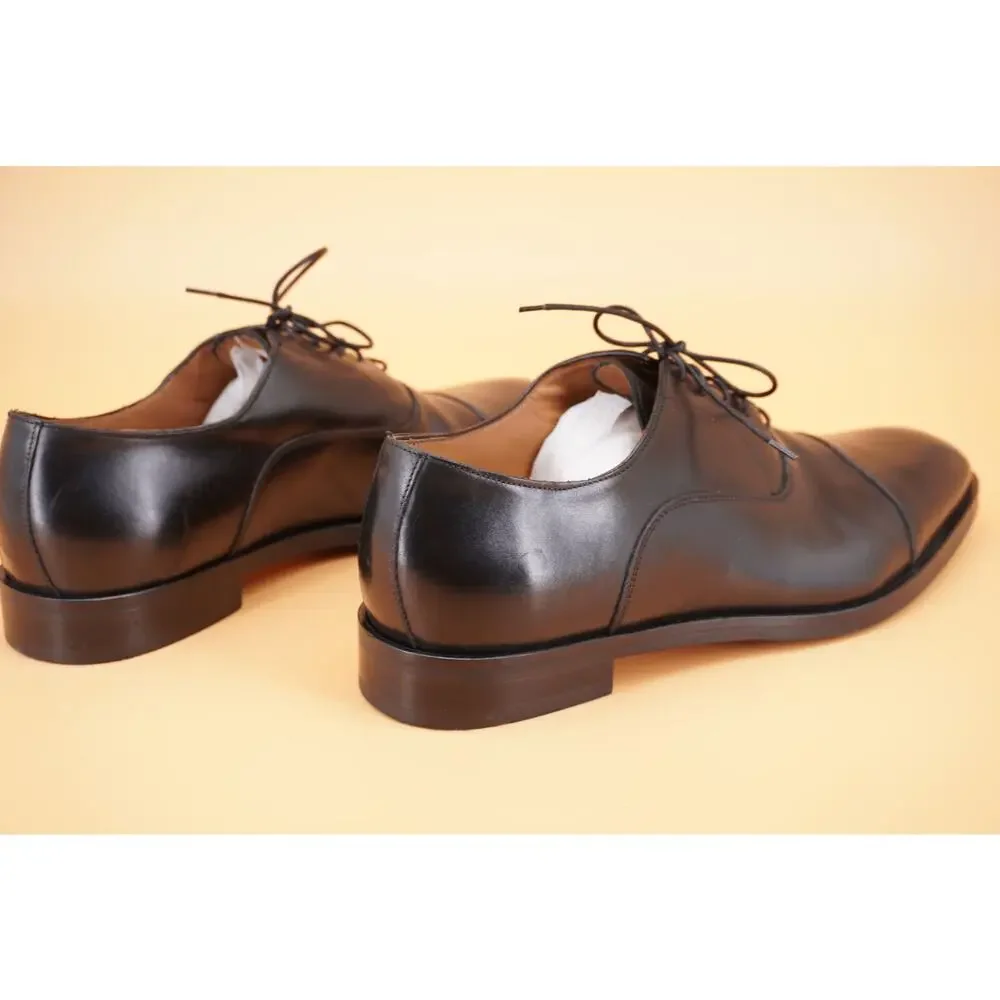 To Boot New York Dover Cap Toe Black Leather Oxfords Size 13 Men Adam Derrick
